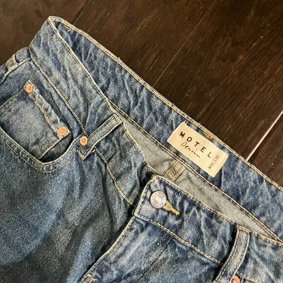 Motel Rocks Low Rise Parallel Jeans - Picture 4 of 4